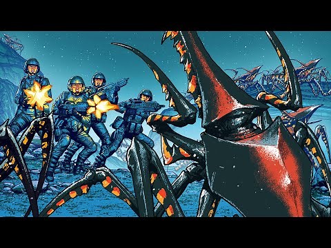 Endless BUG Invasion in Starship Troopers Terran Command Gameplay