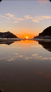 Gran atardecer 🌅 para terminar el dia. #donostia #sansebastian #sunset #atardeceres | Donostia Webcam