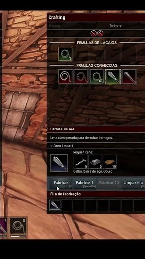 Conan Exiles, how to make steel truncheons and bindings
