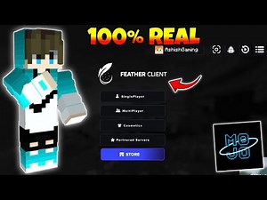 How To Install Real Feather Client In Mojo Launcher 🤯