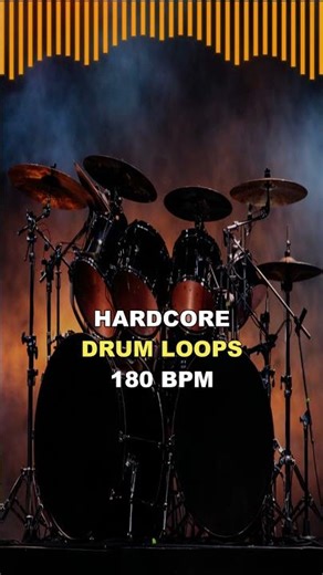 Hardcore I Drum Loops I 180 BPM #drums #heavymetalsongs #guitar