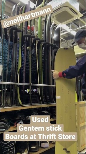 Used Gentem stick boards