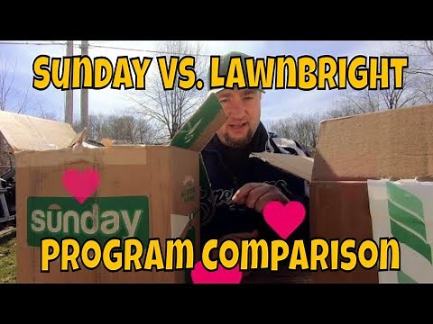 LawnBright Vs. Sunday Lawn | The Best Lawn Care Subscription Program