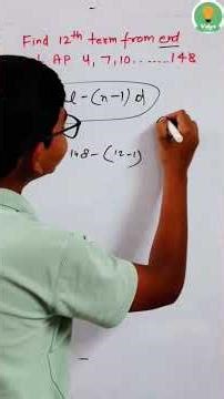 find the 12th term of an Arithmetic progression# tranging#viralshots#