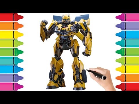 How To Draw Bumble Bee | Step By Step /How To Draw BUMBLEBEE | TRANSFORMERS | Sketch Tutorial#robot