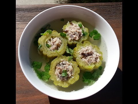 How to make Vietnamese Bitter Melon Soup Recipe - Canh Kho Qua