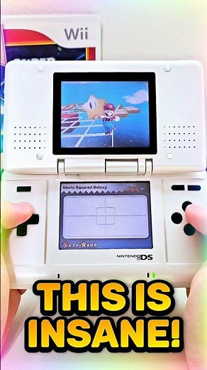 Super Mario Galaxy is PLAYABLE on the Nintendo DS!