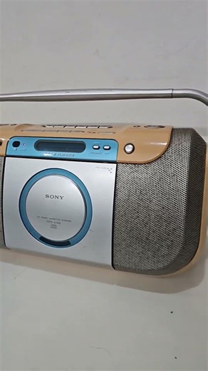 Sony CFD-E100 CD Cassette Tape Player Recorder AM/FM Radio 3 in One Boombox 9023321435 #vintage