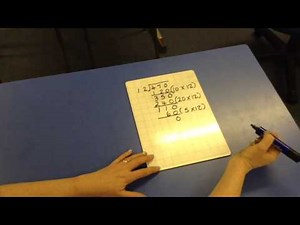 Division - Chunking method