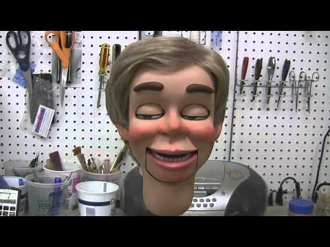 Professional Ventriloquist Figure 'Fred' on the Workbench