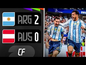✅ ARGENTINA GANÓ con DOS GOLES de MESSI ante AUSTRIA y se CLASIFICÓ a la 16AVOS del MUNDIAL