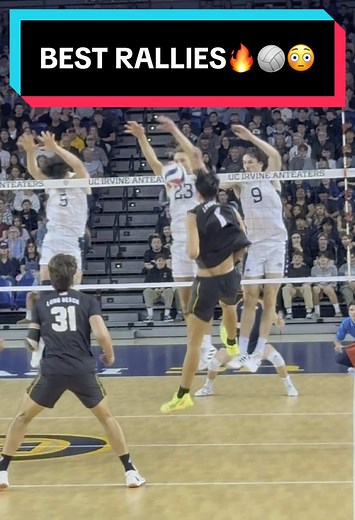 Epic Volleyball Rallies: Long Beach vs UC Irvine Highlights
