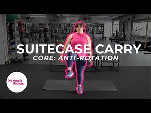Suitecase Carry: Core Strength & Functional Training