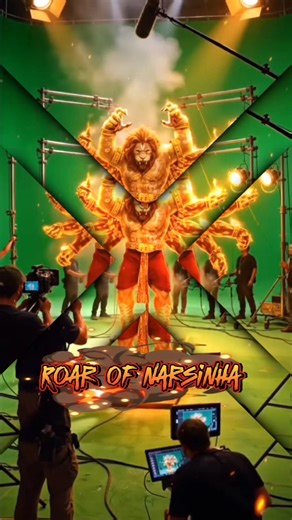 Mahavatar Narasimha Movie Song 🔱 | Roar OF Narasimha | Vishnu Fierce Avatar #narasimha #hindu #god