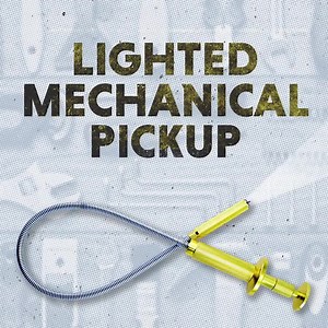 #90390 Lighted Magnetic/Mechanical Pickup with 24 In. Shaft is ideal for retrieving ferrous or non-ferrous items from dark or hard-to-reach areas. - See more at: http://bit.ly/3qYCxkg | General Tools