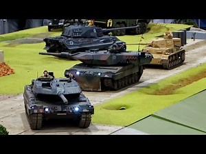 RC TANKS AND MILITARY VEHICLES IN ACTION MILITÄRFAHRZEUGE UND PANZER / Faszination Modellbau 2014