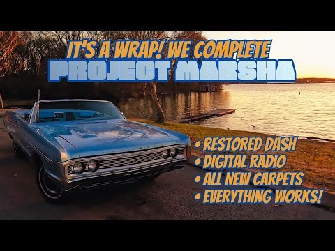 SHE'S DONE! We Complete Project Marsha • 1970 Plymouth Fury III Convertible Cruiser/Sleeper Build