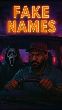 UBER & LYFT RIDER'S FAKE NAMES #UBER #LYFT