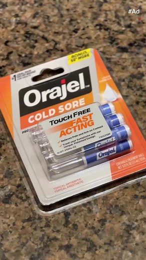 Orajel Touch-Free Sore Treatment for Quick Relief
