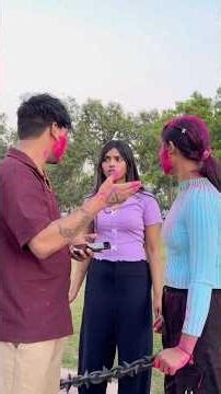 holi ke din vishu cheat kiya 🥹❤️ #prank #viral #love