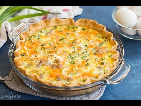 Easy Loaded Baked Potato Quiche recipe