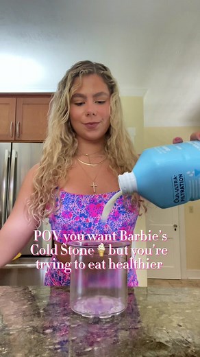 Delicious Cotton Candy Protein Ice Cream Recipe