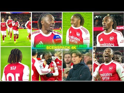 Eberechi Eze Vs Tottenham 2025 / RARE CLIPS ● SCENEPACK 4K (With AE CC and TOPAZ)