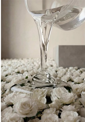 Stillness Beneath a Thousand White Roses