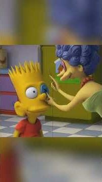 Snowball opened a small door in Lisa's room. #anime #animerecap #TheSimpsons