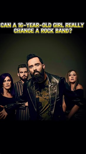 A teen girl with the heart of a rock star #JenLedger #Skillet #GirlPower #DrummerLife #RockLegend