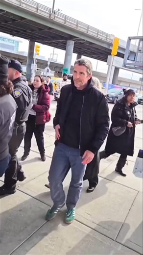 Christian Bale Mobbed by Fans at JFK Airport | Batman in NYC #shorts