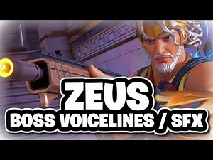 Fortnite Zeus Boss Voicelines - SFX / Voice (Chapter 5 Season 2)