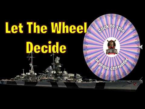 I Let The Wheel Choose My Ship in World of Warships Legends!