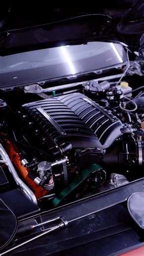 The list tells the story: RPM 411 Hemi, RPM Custom Cam, Sipple Built Trans, 3.8 Whipple, RPM Auxiliary blower coolant tank, custom 3.5”, RPM Exhaust, Forgestar/Hoosier & so much more. If you needed a reminder of what 'fully built' means, this is it. | Rains Precision Motorsports - RPM