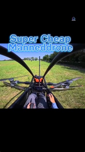 Do you like this 30000usd manned aircraft? #manneddrone #helicopter #evtol #dl240
