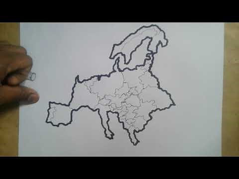 How draw EUROPE Map with its countries