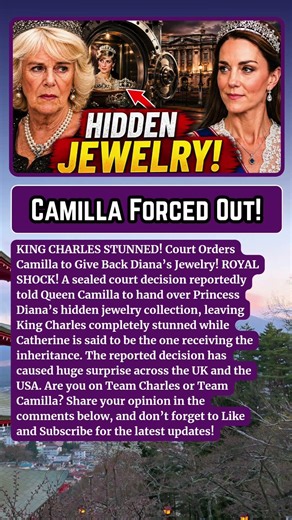 BREAKING: Princess Diana's Hidden Jewelry Vault Sparks New Royal Inheritance Claims