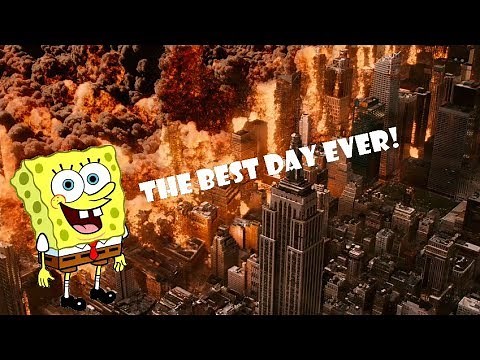 I put "The Best Day Ever" over the end of the world