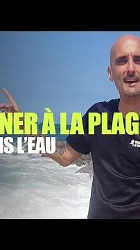 S'entraîner à la plage ⛱️ COURIR DANS L'EAU DE MER - DLTDC Summer Camp