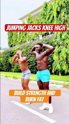 Jumping Jacks Knee High: Burn Fat and Strength