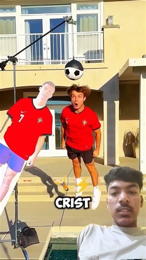 Cristiano Ronaldo is known for his insane vertical jump ⚽