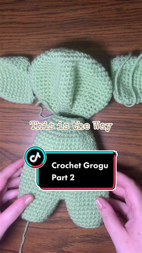 Crochet Grogu Tutorial: Little Legs Guide (Part 2)