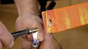 Video: Installing Threaded Inserts in Acrylic Turning Blanks