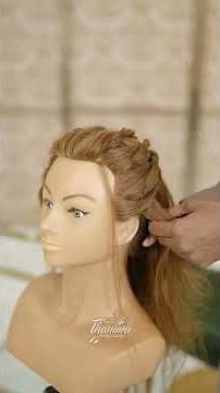 Simple braided waves | Easy hairstyle for every occasion | Hairstyle