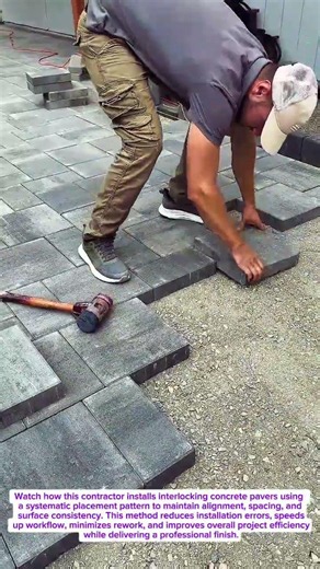 Paver Installation Method Is Surprisingly Fast and Precise!