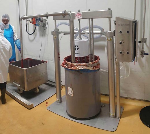 Tomato Paste Drum Unloading - Graco Solution | All-Pumps