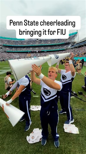 15K views · 452 reactions | The Penn State cheerleaders show their spirit during the third quarter of the 34–0 win over FIU. Video by @joehermitt @psucheerleading | Penn State Football on PennLive | Facebook