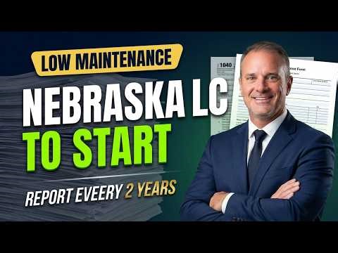 How to Start an LLC in Nebraska 2026 Guide | Cost, Filing Fee & Biennial Report