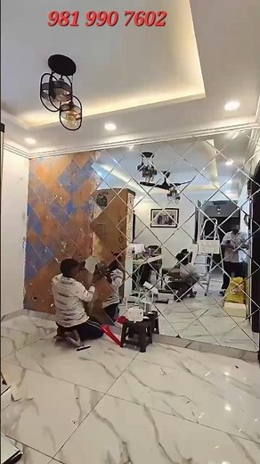 Self Adhesive Mirror Installation Video 📹