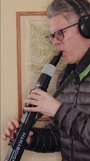 Hydrasynth Engine in a Wind Controller? | ASM Diosynth Performance #synthesizer #windsynth
